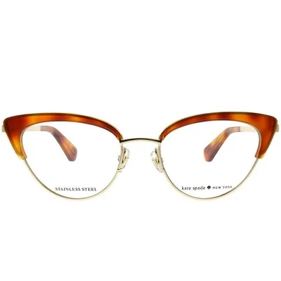 Kate Spade Jailyn EPZ Red Havana Plastic Cat-Eye Eyeglasses 50mm 2