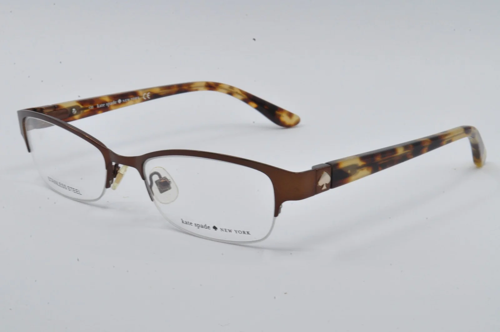NEW KATE SPADE NEW YORK RAINEY XP8 TORTOISE BLUE AUTHENTIC EYEGLASSES 50-16 4