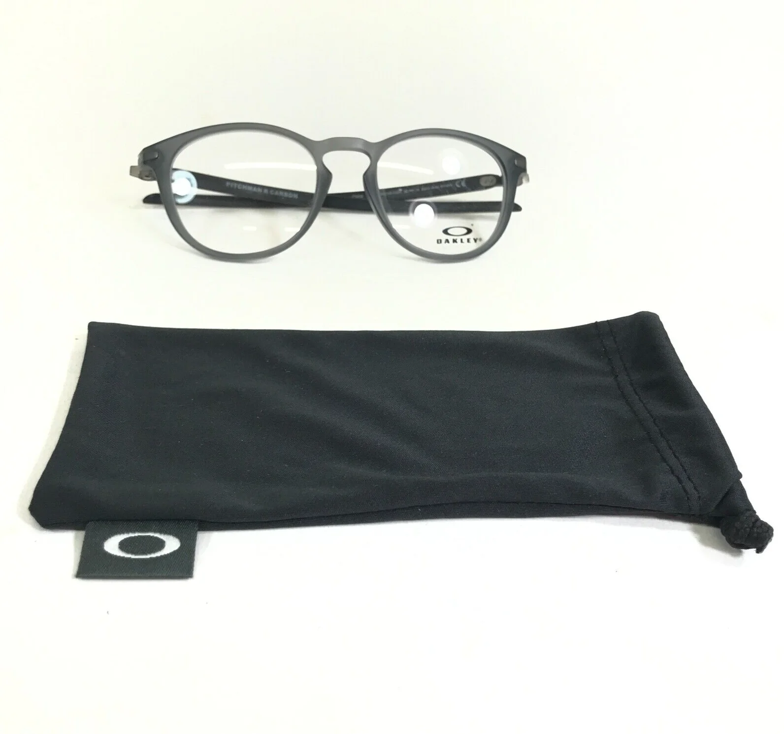 Oakley OX8149-0250 Mens Pitchman R Carbon Eyeglass Frames 50-19-138 2