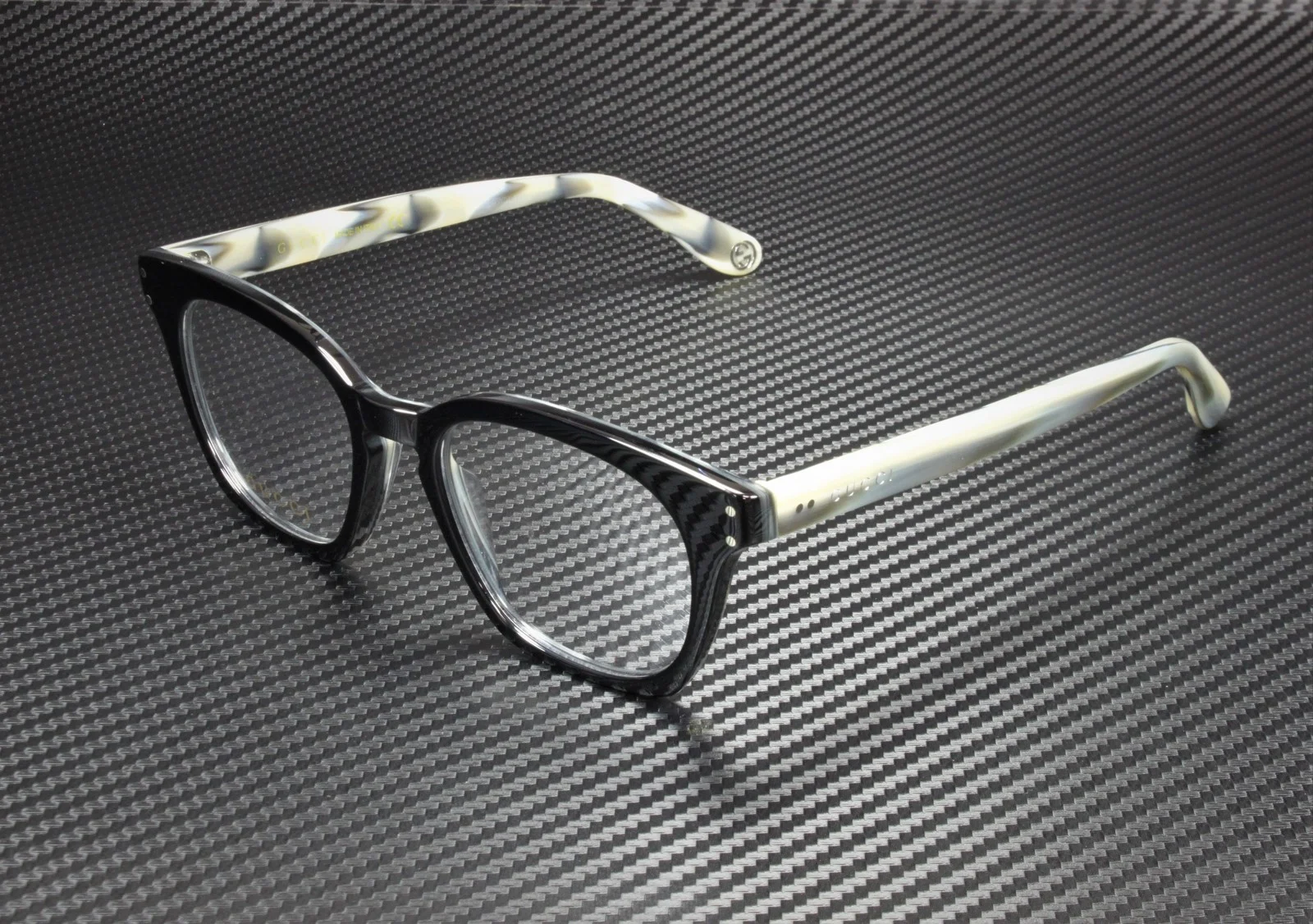 Tom Ford FT5820 020 Crystal Gray / Blue Block 50mm Eyeglasses TF5820 3
